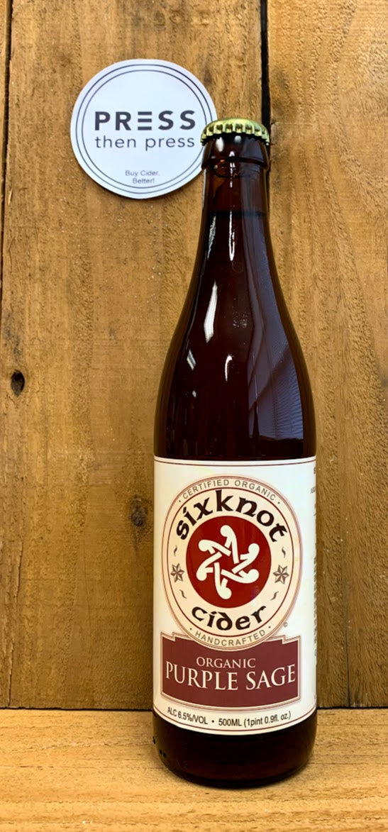 Sixknot Cider - Purple Sage (500 mL) - Cider - Sixknot Ciders Hard Cider