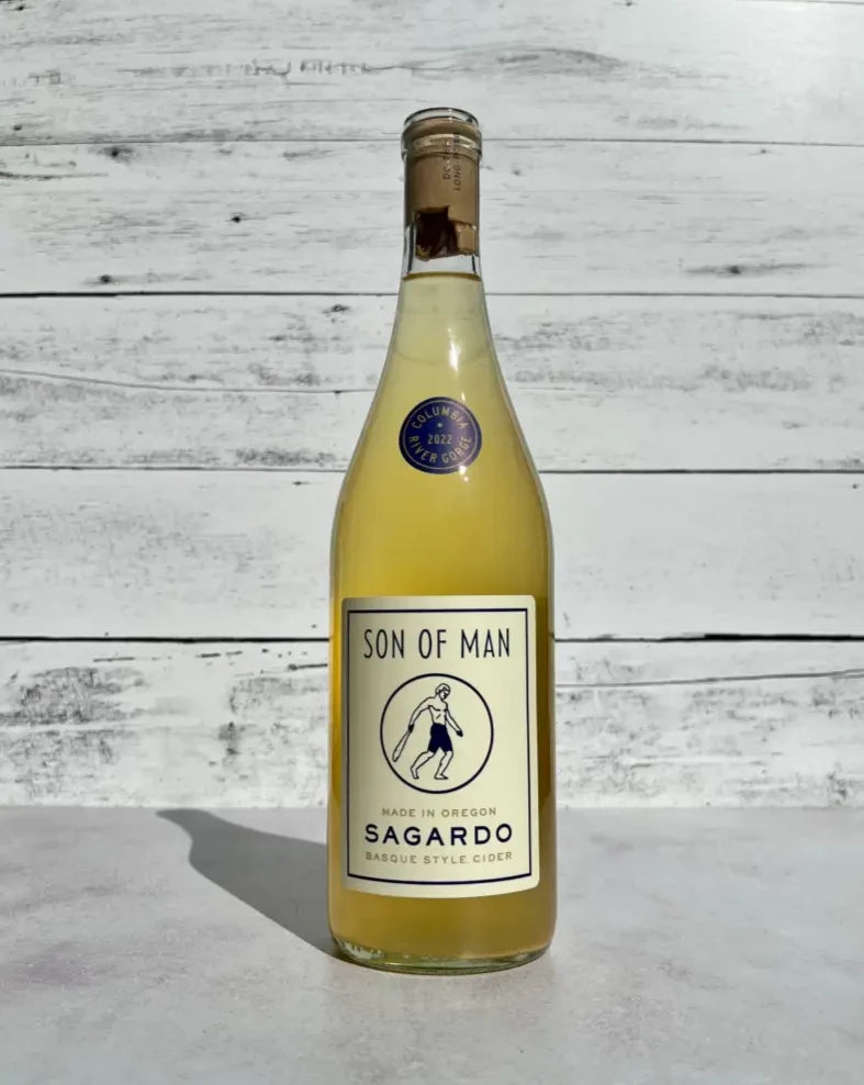 750 mL bottle of Son of Man Sagardo Basque Style Cider - Made in Oregon
