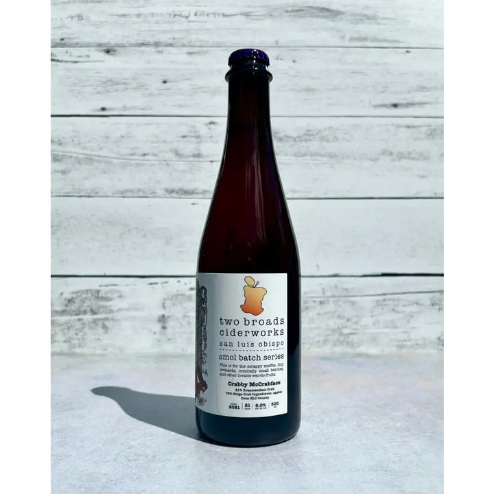 Two Broads Ciderworks - Crabby McCrabface (500 mL) - Cider - Two Broads Ciderworks Hard Cider