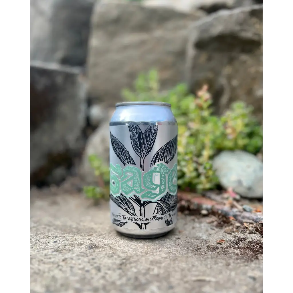 12 oz can of Wildcraft Sage Cider