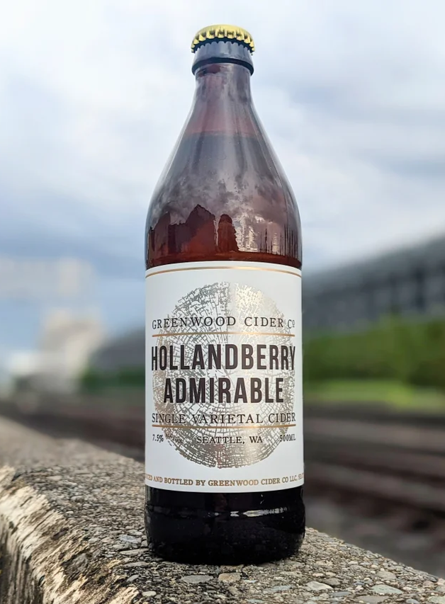 Greenwood Cider - Hollandberry Admirable Single-Varietal (500 mL)